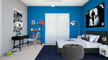 Online design Contemporary Bedroom by Stephanie M. thumbnail