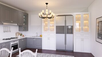 Online design Traditional Kitchen by Denijah H. thumbnail