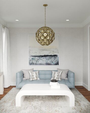 Online design Modern Living Room by Erin R. thumbnail