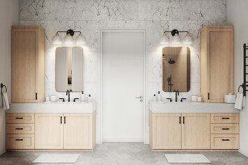 Online design Transitional Bathroom by Maya M. thumbnail