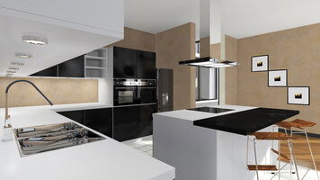 Online design Contemporary Kitchen by Muhammad H. thumbnail