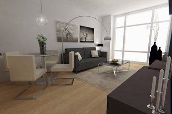 Online design Contemporary Living Room by Michelle C thumbnail