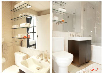 Online design Modern Bathroom by Renata G. thumbnail