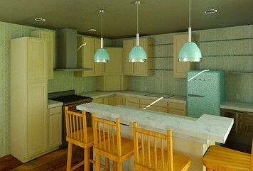 Online design Transitional Kitchen by Linnea T thumbnail
