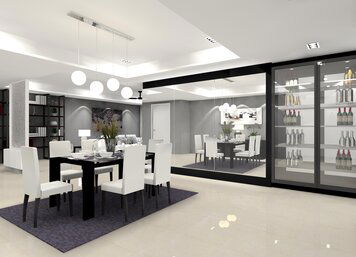 Online design Combined Living/Dining by Nor Aina B. thumbnail