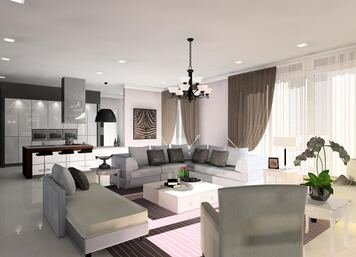Online design Combined Living/Dining by Nor Aina B. thumbnail