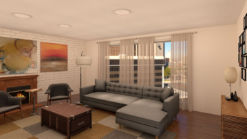 Online design Transitional Living Room by Alberthe B. thumbnail