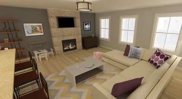 Online design Modern Living Room by Merry M. thumbnail