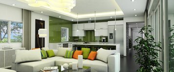 Online design Contemporary Combined Living/Dining by Robiel H. thumbnail