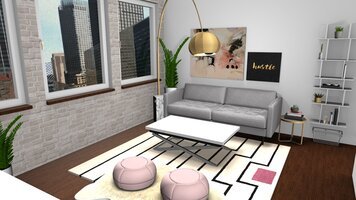 Online design Contemporary Living Room by Breanna W. thumbnail