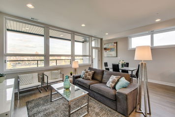 Online design Contemporary Combined Living/Dining by Rachel H. thumbnail