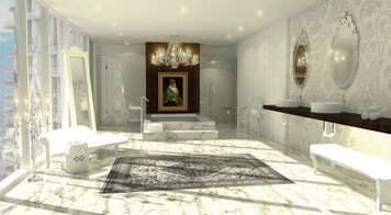 Online design Modern Bathroom by Jereme S. thumbnail
