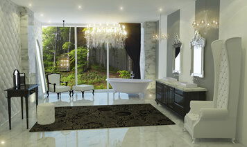 Online design Transitional Bathroom by Jereme S. thumbnail