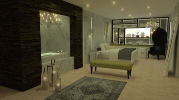 Online design Transitional Bedroom by Jereme S. thumbnail