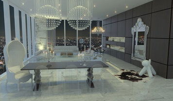 Online design Modern Combined Living/Dining by Jereme S. thumbnail