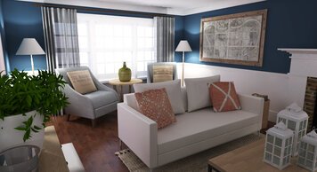 Online design Transitional Living Room by Eleni P thumbnail