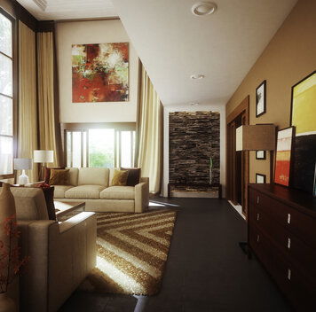 Online design Contemporary Living Room by Aldrin C. thumbnail