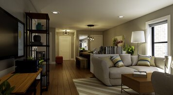 Online design Eclectic Living Room by Aldrin C. thumbnail
