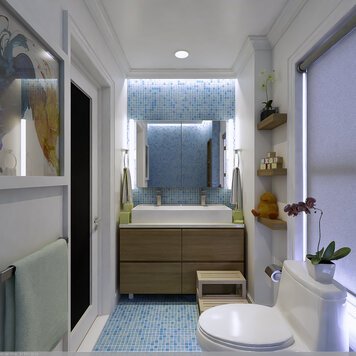 Online design Contemporary Bathroom by Aldrin C. thumbnail