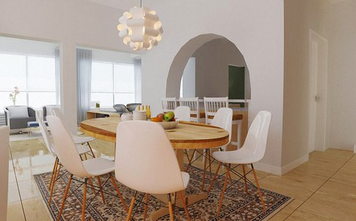 Online design Eclectic Dining Room by Quyne N thumbnail