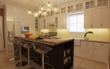 Online design Modern Kitchen by Quyne N thumbnail