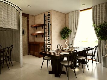 Online design Transitional Dining Room by Yonathan W. thumbnail
