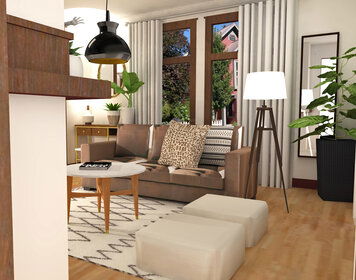 Online design Eclectic Living Room by Laura A. thumbnail
