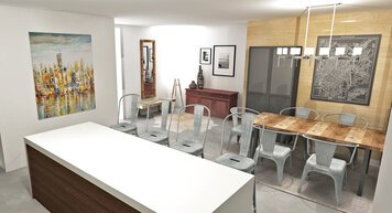 Online design Contemporary Kitchen by Laura A. thumbnail
