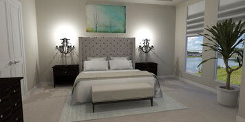Online design Transitional Bedroom by Laura A. thumbnail