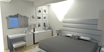 Online design Contemporary Bedroom by Laura A. thumbnail