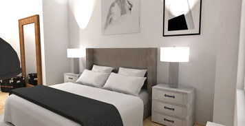 Online design Contemporary Bedroom by Laura A. thumbnail