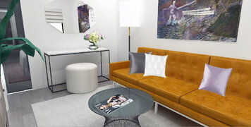 Online design Contemporary Living Room by Laura A. thumbnail