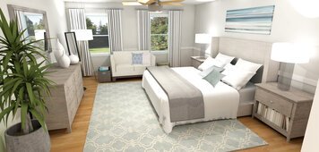Online design Transitional Bedroom by Laura A. thumbnail