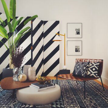 Online design Eclectic Living Room by Ibrahim H. thumbnail