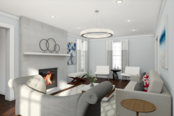 Online design Contemporary Living Room by Picharat A. thumbnail