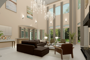 Online design Contemporary Living Room by Picharat A.  thumbnail