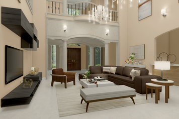 Online design Contemporary Living Room by Picharat A. thumbnail