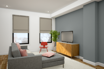 Online design Modern Combined Living/Dining by Picharat A. thumbnail