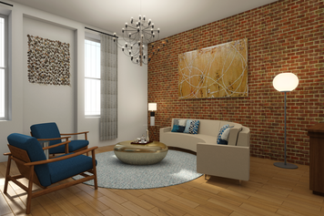 Online design Eclectic Living Room by Picharat A. thumbnail