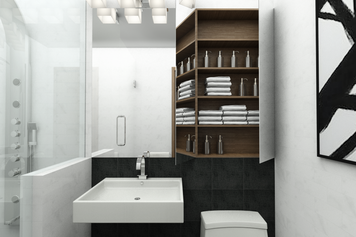Online design Modern Bathroom by Picharat A. thumbnail