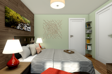 Online design Contemporary Bedroom by Picharat A. thumbnail