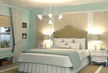 Online design Traditional Bedroom by Rebecca M thumbnail