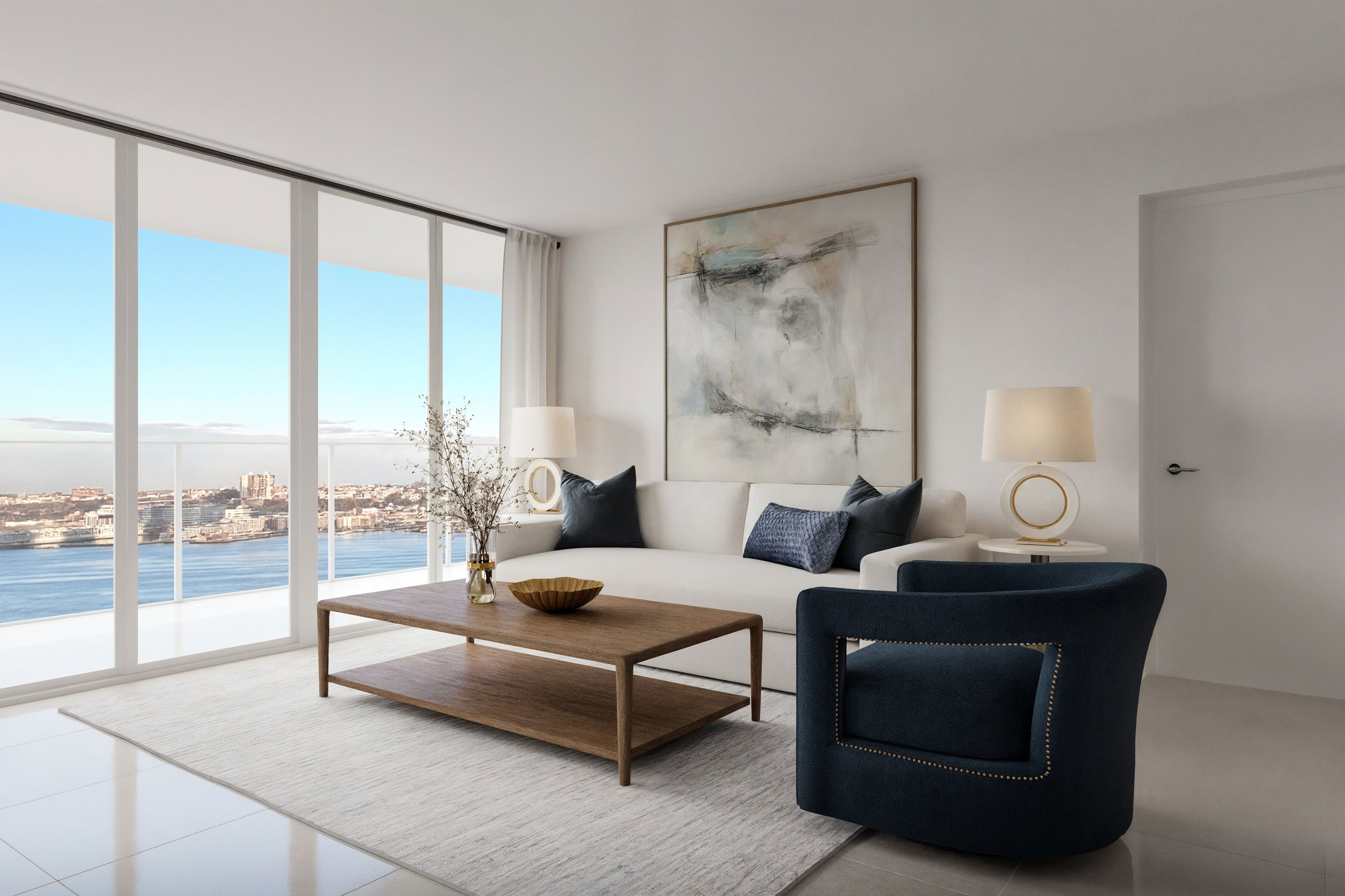 Online Designer Combined Living/Dining 3D Model 3