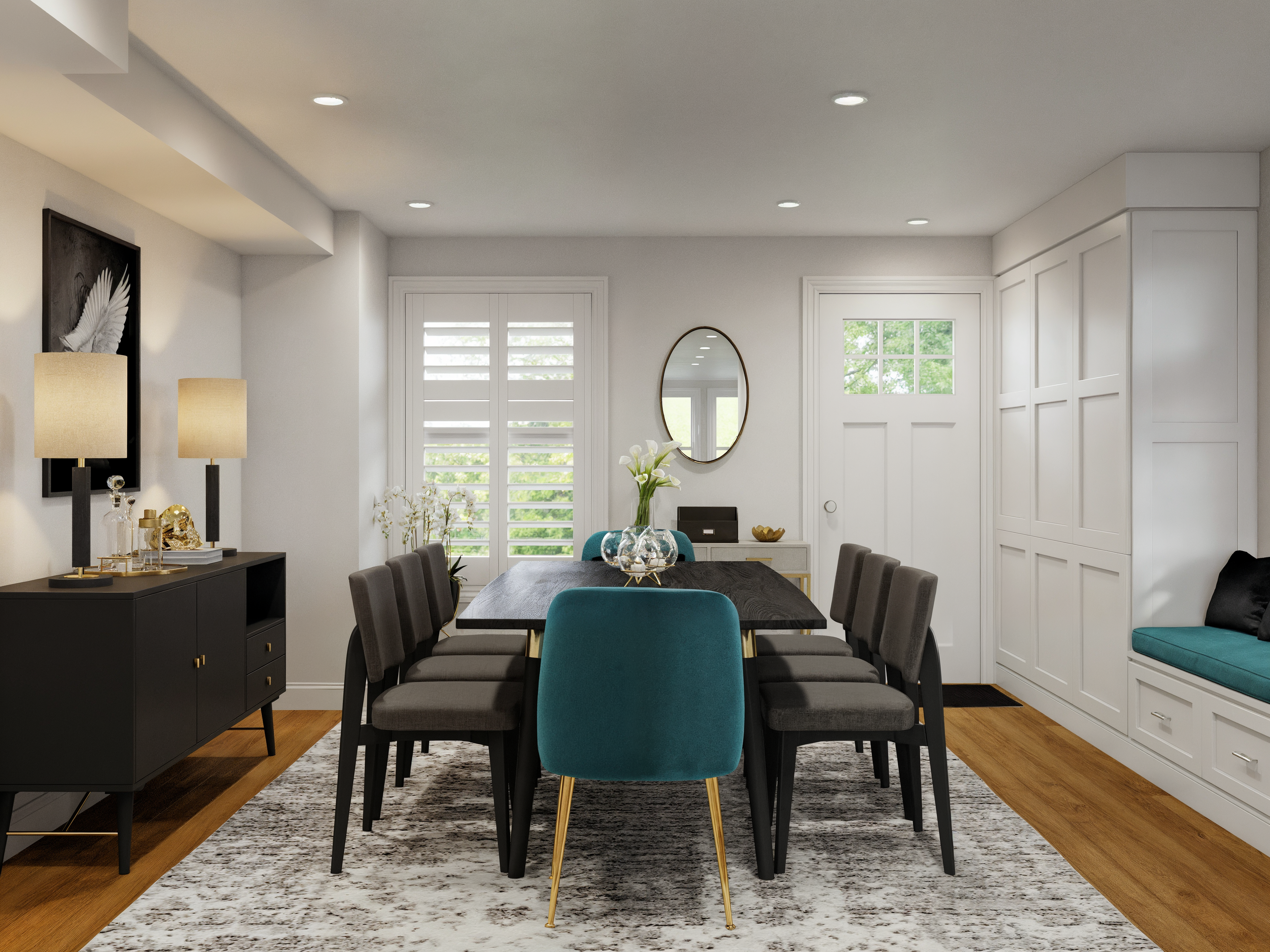 Online Designer Living Room 3D Model 3