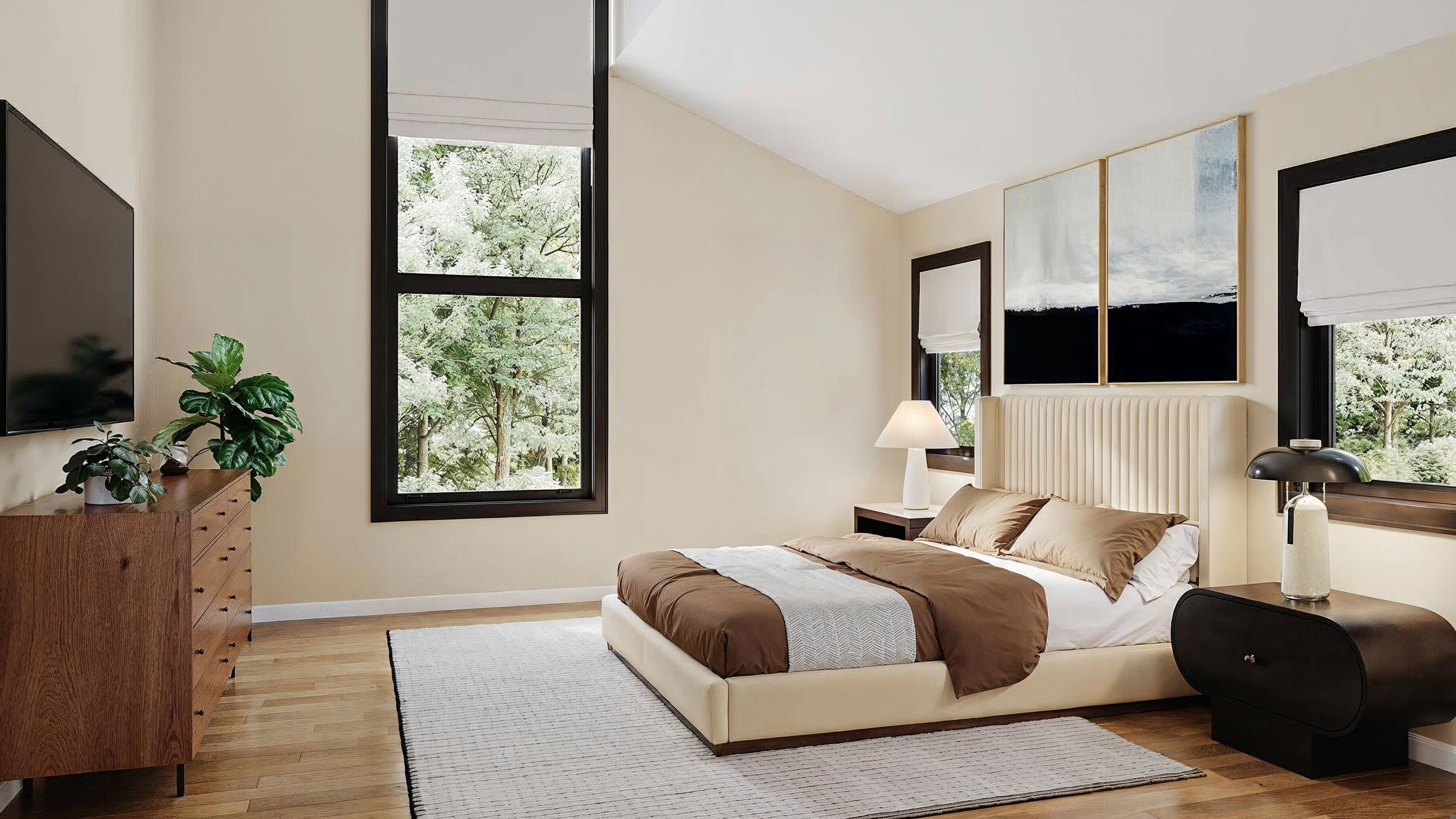Online Designer Bedroom 3D Model 5