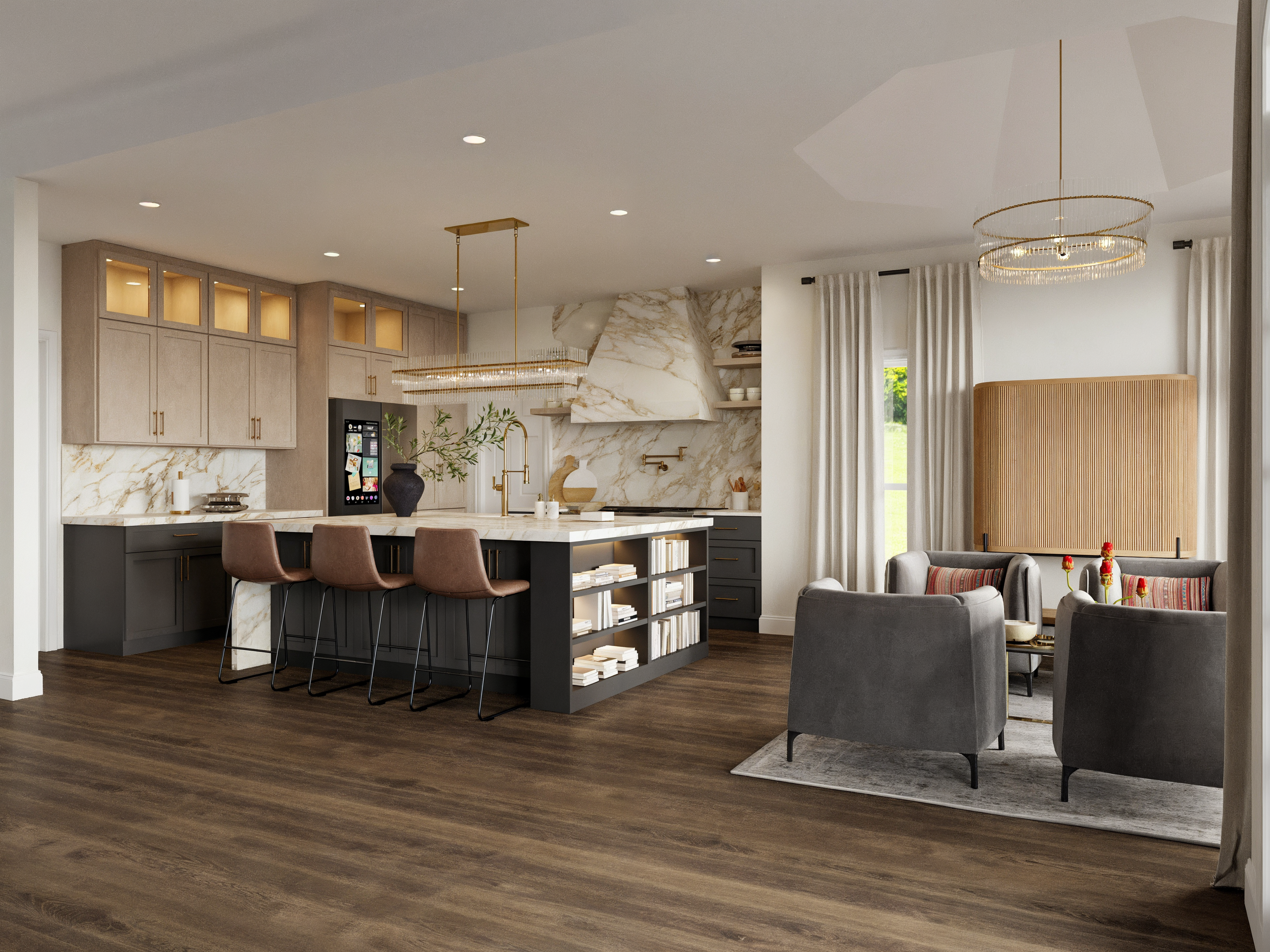 Online Designer Kitchen 3D Model 2