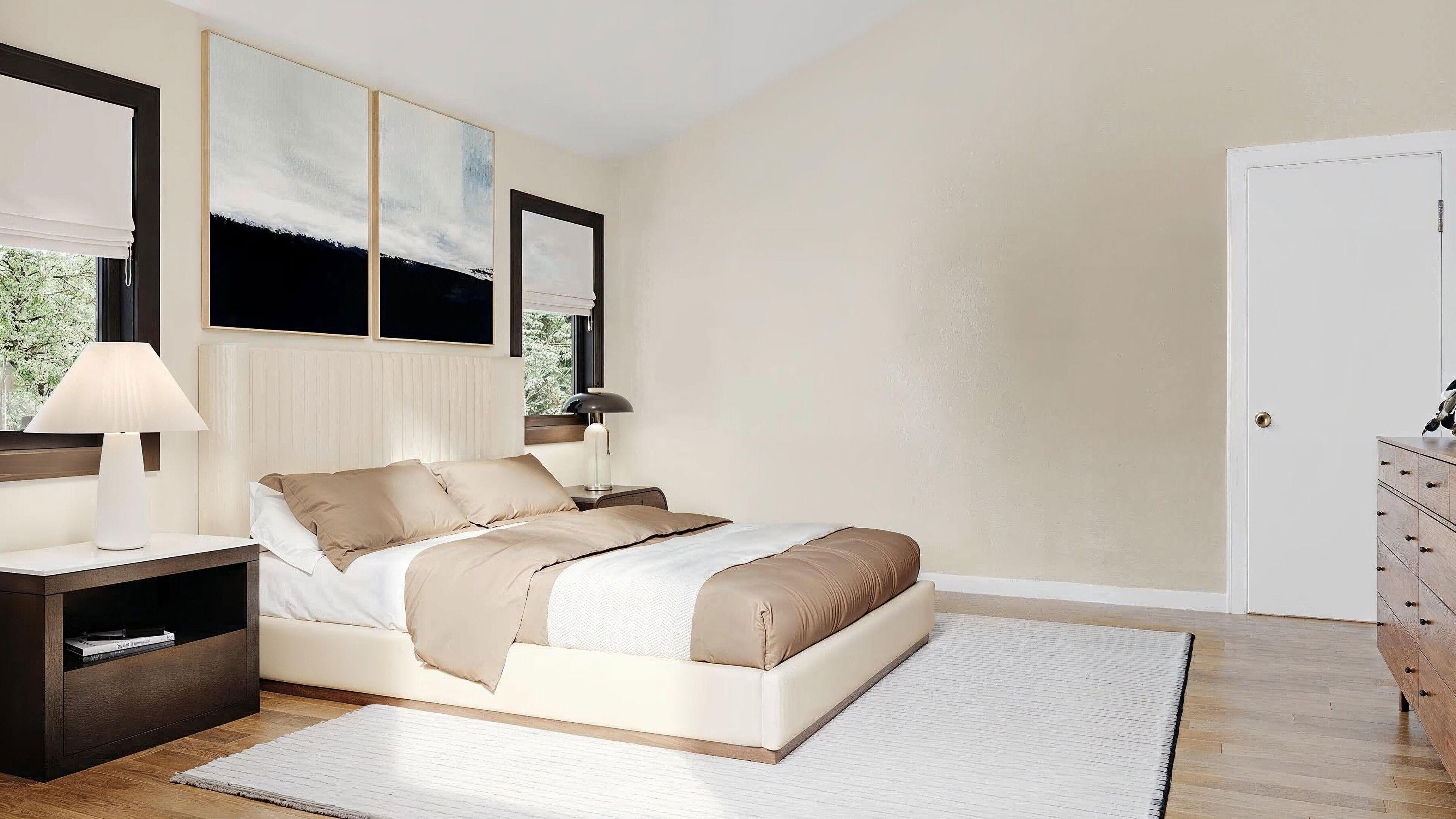 Online Designer Bedroom 3D Model 4