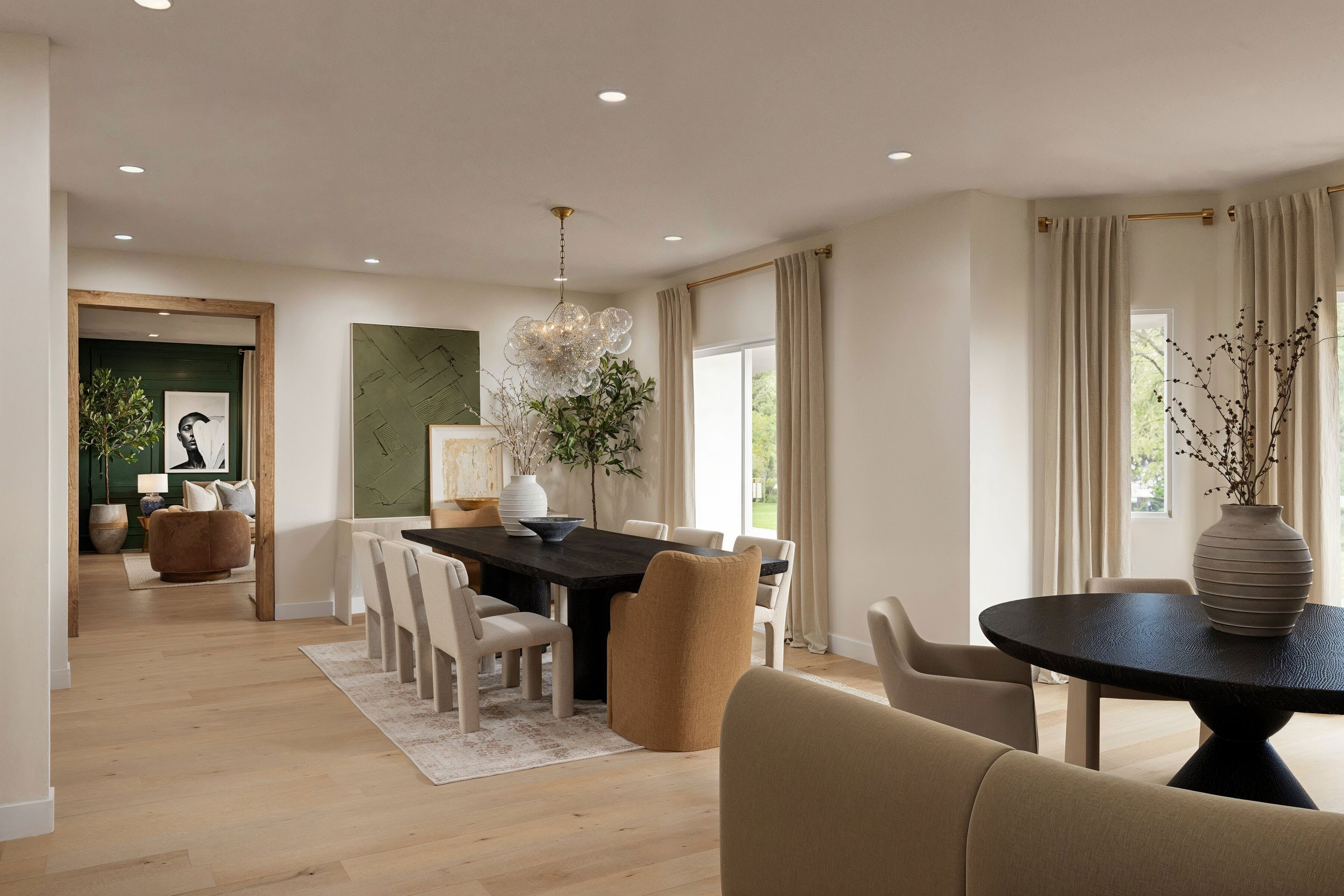 Online Designer Dining Room 3D Model 2