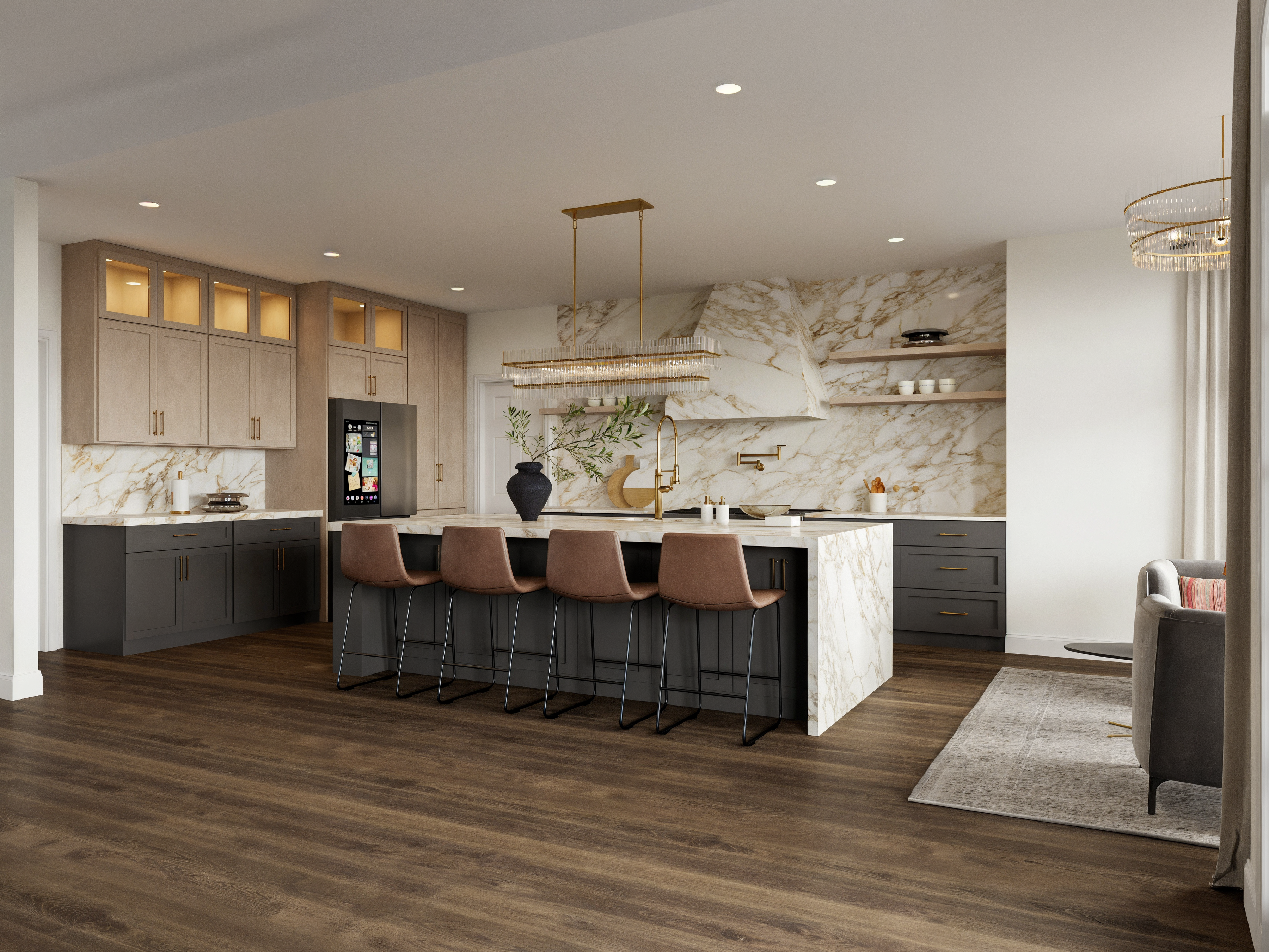 Online Designer Kitchen 3D Model 5