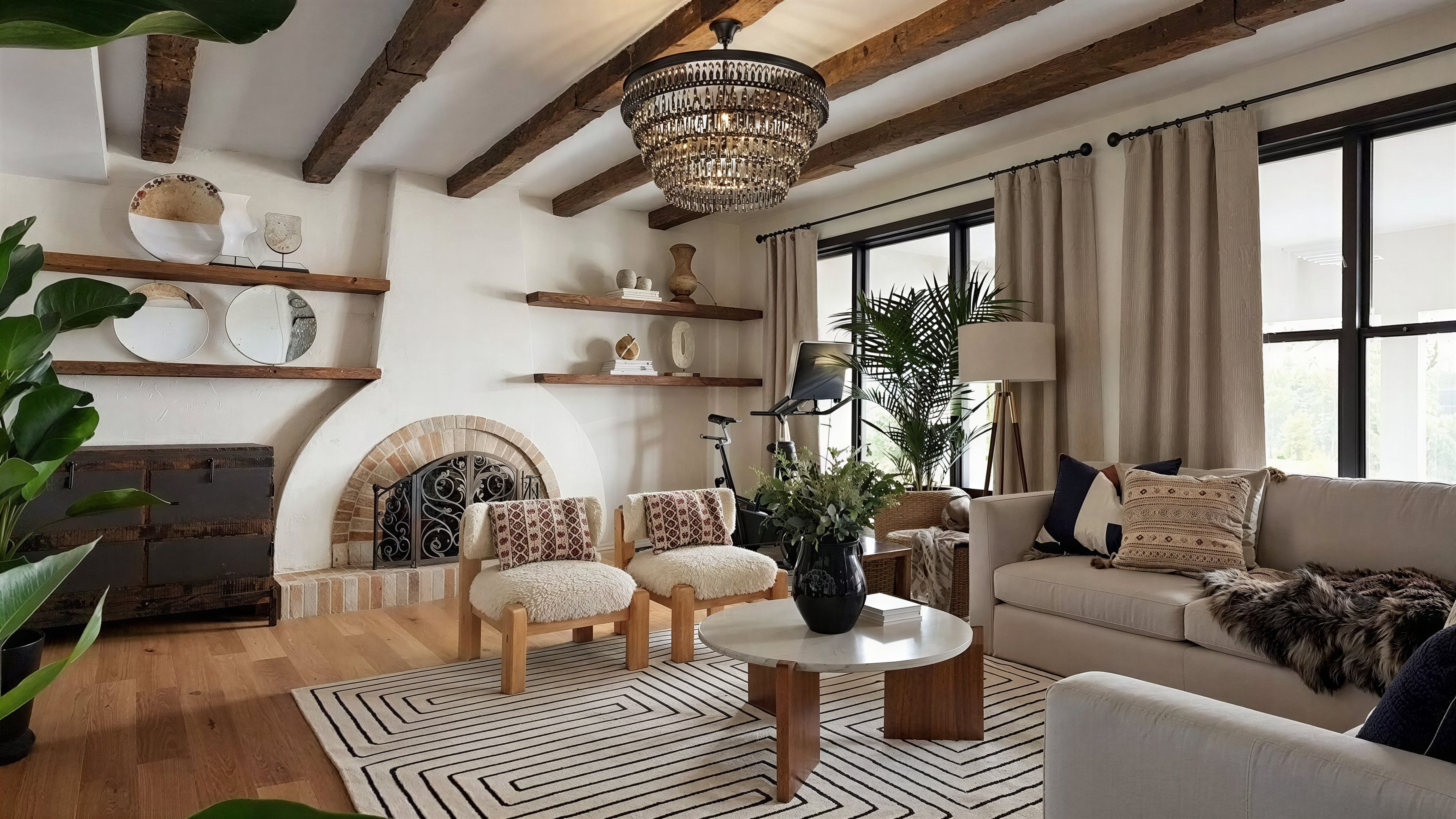 Diseño Moderno Único de Hacienda Inspirada en España - Vista previa